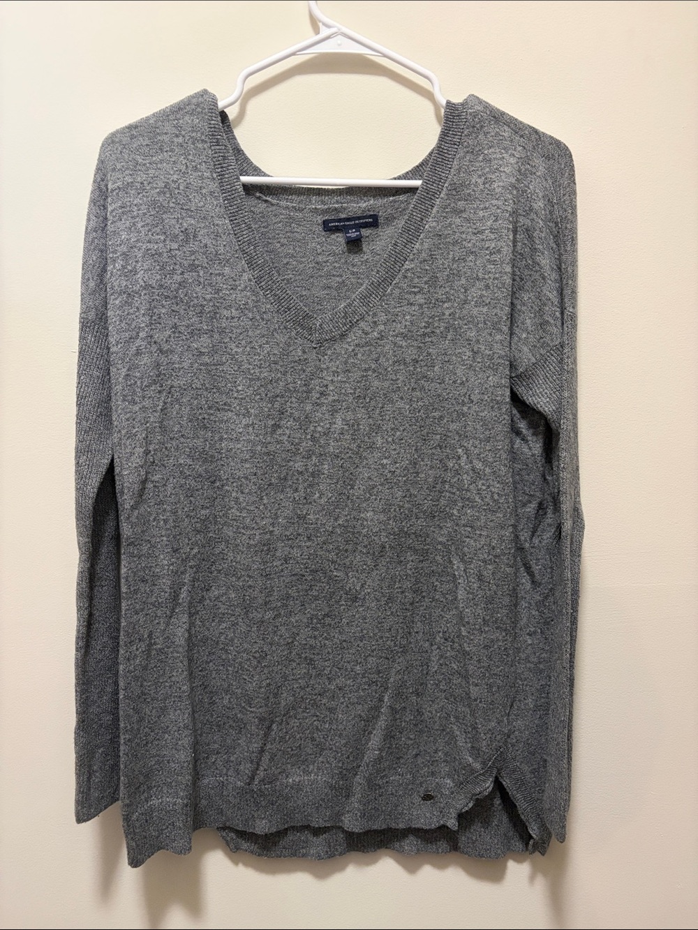 Vintage American Eagle V Neck Sweater Oversized